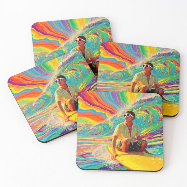 Item preview, Psychedelic Surf Dream designed and sold by Arthoughts.