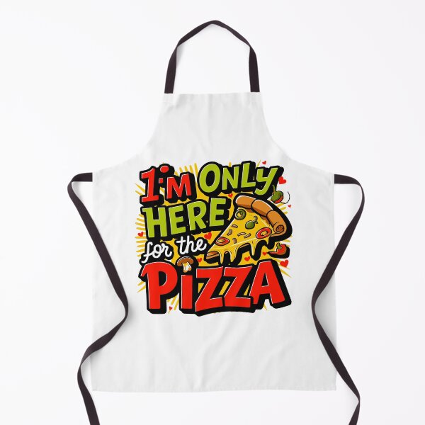 Artikelvorschau, Ich bin nur wegen der Pizza hier entworfen und verkauft von Angry Swan Designs.