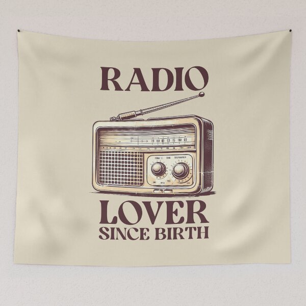 Item preview, Radio lover since birth designed and sold by Scaryzz.