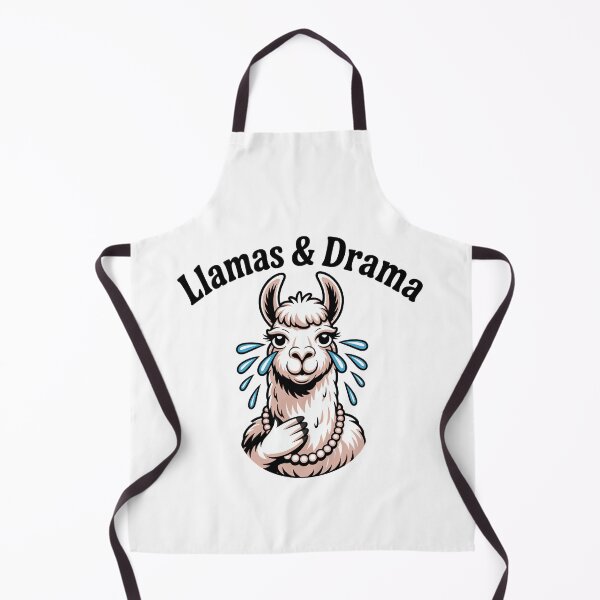 Item preview, Llamas & Drama – Funny Soap Opera Llama designed and sold by MagicWander.