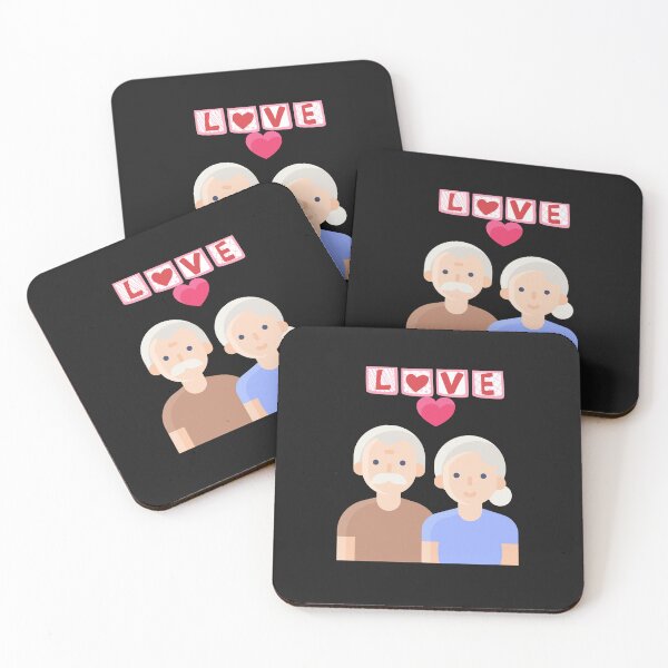 Item preview, Grandparents Love Connection Artwork . Minimalist Flat Design Family Illustration . designed and sold by  StickAndStyle .