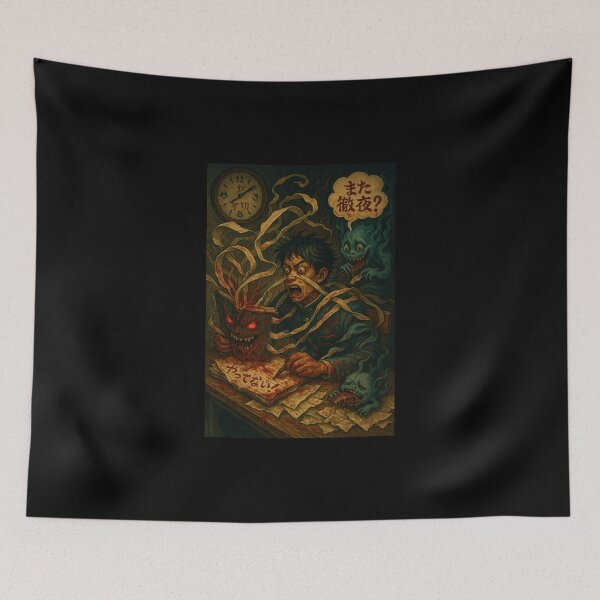 Item preview, The Homework Curse designed and sold by YamiHaus.
