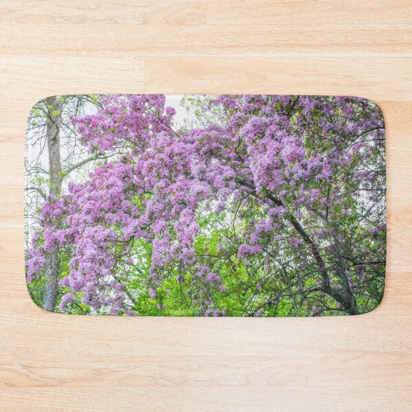 Item preview, Beautiful, Pink Blossoms on a Crabapple Tree on a May Spring Evening designed and sold by LINDA MCKUSICK.
