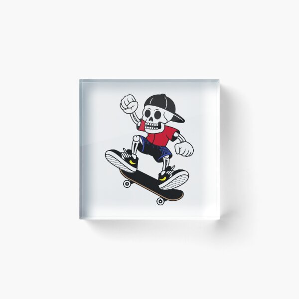 Item preview, Skeleton Skate designed and sold by Angry Swan Designs.