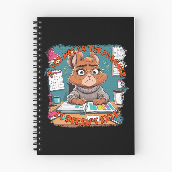 Item preview, Planner Addict Squirrel – Peanut the Overthinker designed and sold by TestudoDesign.