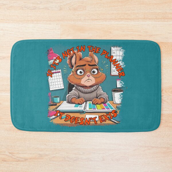Item preview, Planner Addict Squirrel – Peanut the Overthinker designed and sold by TestudoDesign.