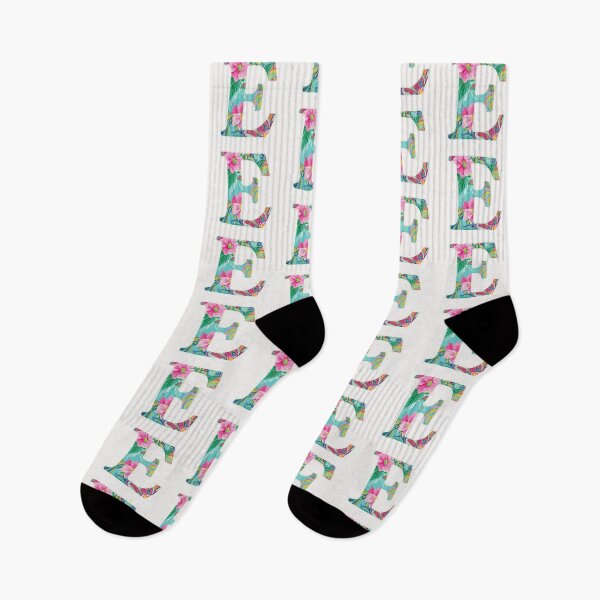 Item preview, Tropical E monogram designed and sold by MendaciousMina.