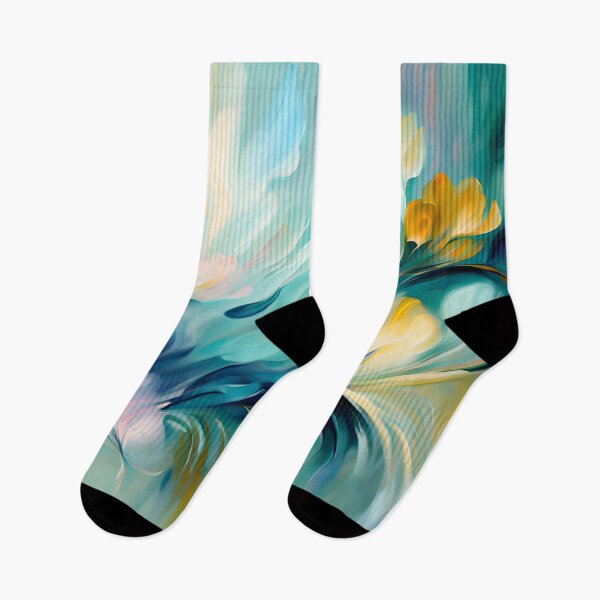 Item preview, Expression of flowing movement through color and form designed and sold by 2-Seraphira.