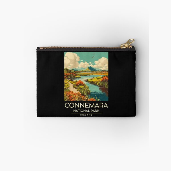 Item preview, A Vintage Illustration of Connemara National Park - Ireland  designed and sold by GoodOldVintage.