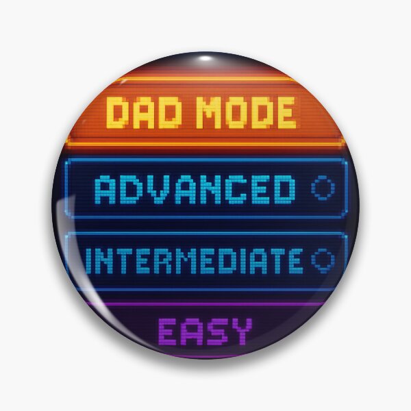 Item preview, Dad Mode Difficulty Setting designed and sold by Raleigh Awesome.