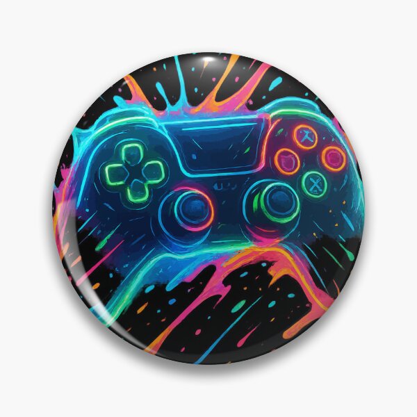 Item preview, Gaming Neon Splas designed and sold by xmoudx.