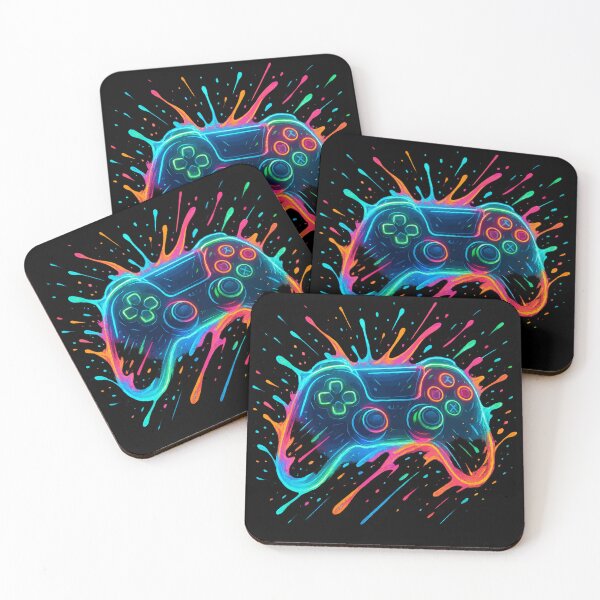 Item preview, Gaming Neon Splas designed and sold by fadilow.