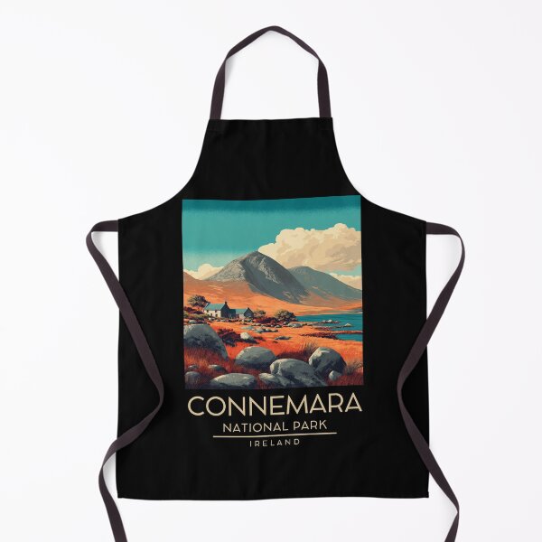 Item preview, A Vintage Illustration of Connemara National Park - Ireland designed and sold by GoodOldVintage.