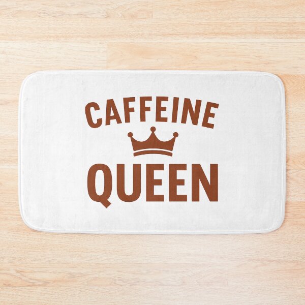 Item preview, Caffeine Queen | Coffee Lover Typography Tee designed and sold by Just You Tee | Say It Loud, Wear It Proud.