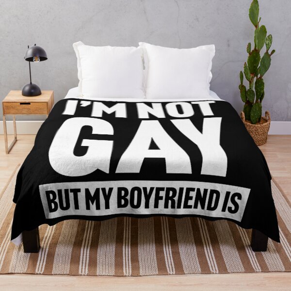 Item preview, I'm not gay but my boyfriend is designed and sold by PaulSDesign.