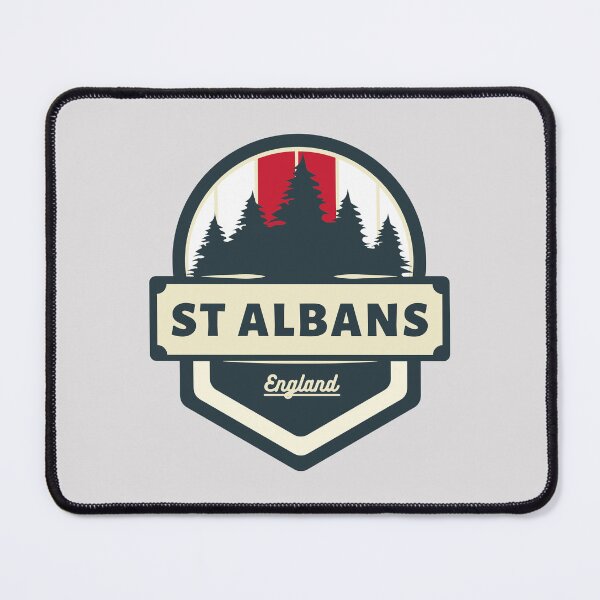 Item preview, St Albans England Retro Vintage Badge designed and sold by World Designs.