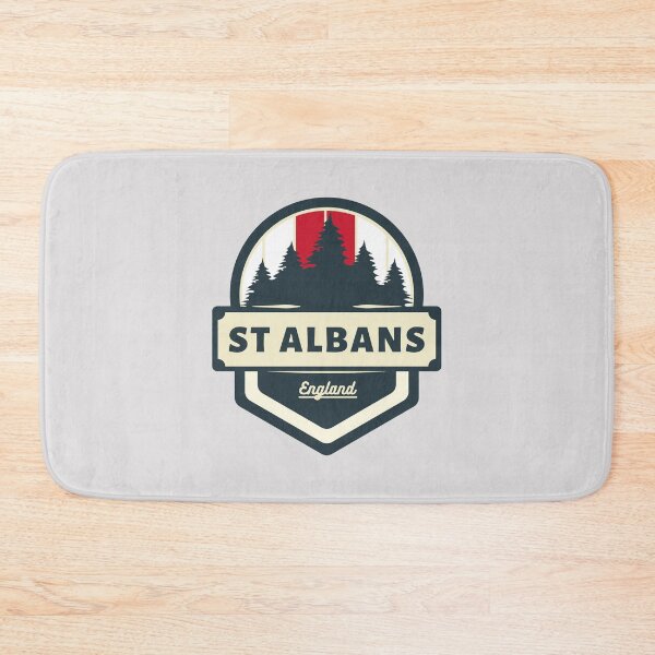 Item preview, St Albans England Retro Vintage Badge designed and sold by World Designs.