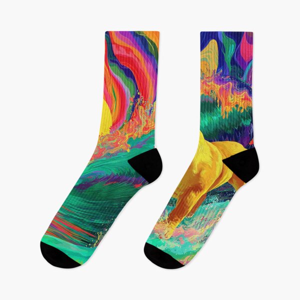 Item preview, Psychedelic Surfing Bulldog designed and sold by Arthoughts.