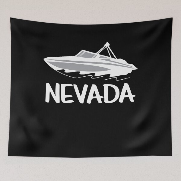 Item preview, Barco en el lago Nevada Lake Boating Fun Boating designed and sold by KentuckyGirlTee.