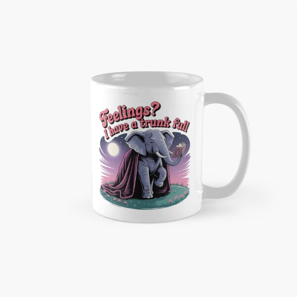 Item preview, Dramatic Elephant with Cape Reciting Poetry Funny designed and sold by MagicWander.