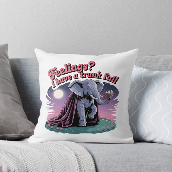 Item preview, Dramatic Elephant with Cape Reciting Poetry Funny designed and sold by MagicWander.