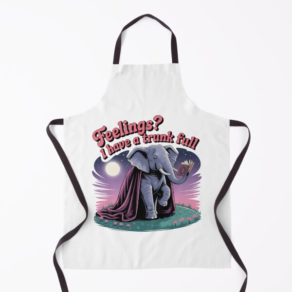 Item preview, Dramatic Elephant with Cape Reciting Poetry Funny designed and sold by MagicWander.