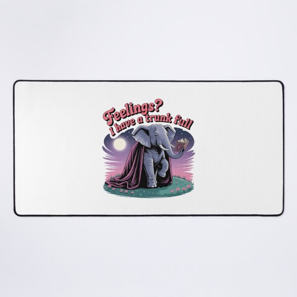 Item preview, Dramatic Elephant with Cape Reciting Poetry Funny designed and sold by MagicWander.