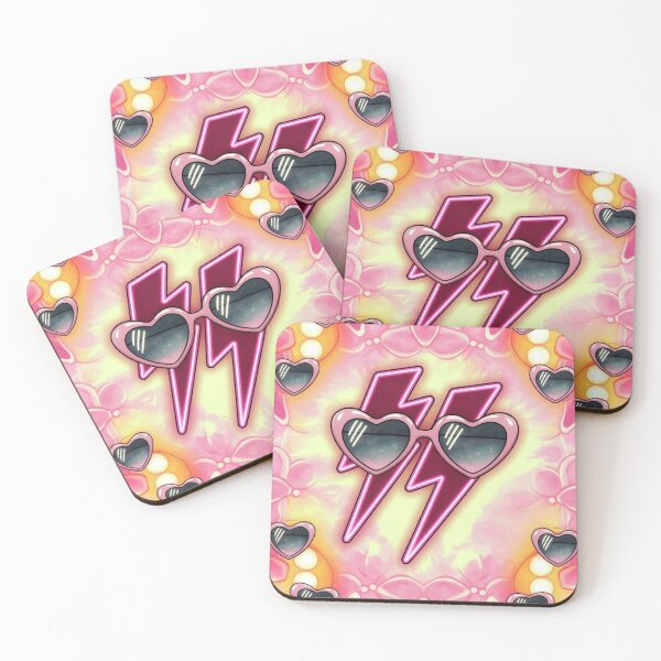 Item preview, Pink Preppy lightning bolt designed and sold by CandyVenom.
