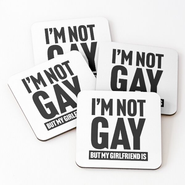 Item preview, I'm not gay but my girlfriend is designed and sold by PaulSDesign.