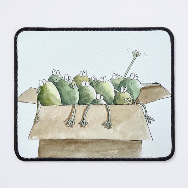 Item preview, As mad as a box of frogs  designed and sold by SketchingDoctor.