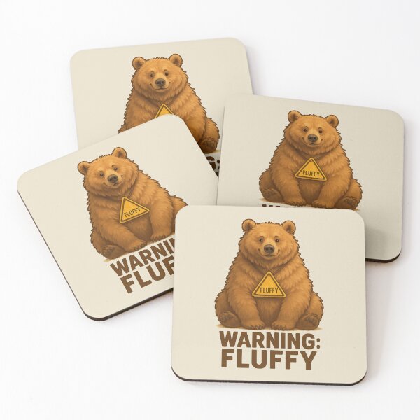 Item preview, Warning: Fluffy  designed and sold by pomidora-art.