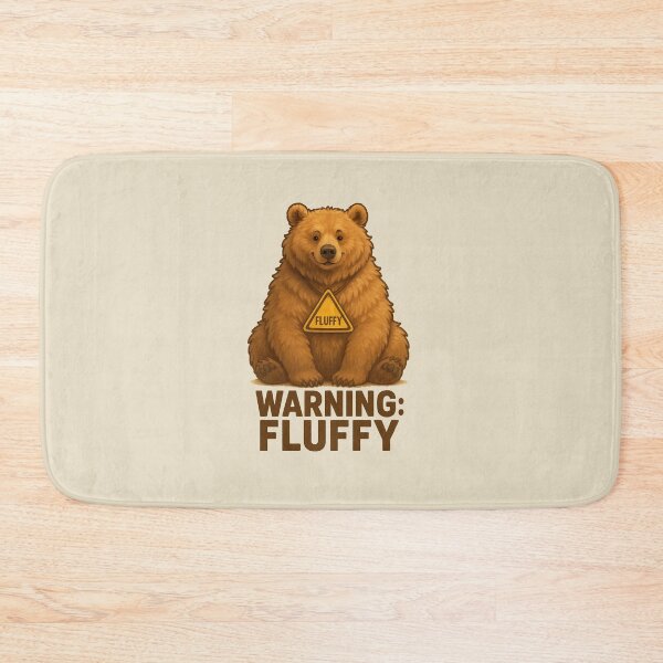 Item preview, Warning: Fluffy  designed and sold by pomidora-art.