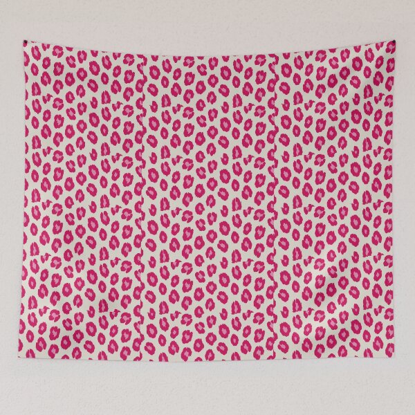 Item preview, Pink Preppy leopard print designed and sold by CandyVenom.