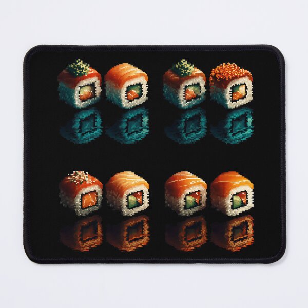 Item preview, Pixel Sushi Roll Sampler designed and sold by Raleigh Awesome.