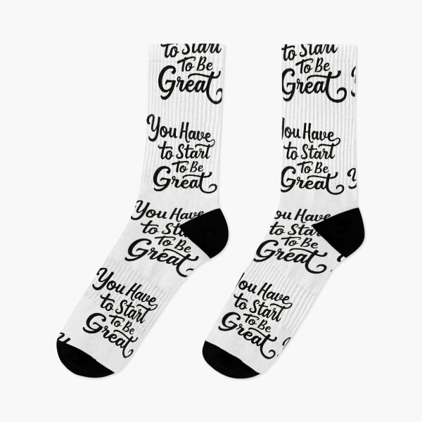 Item preview, Start to Be Great – Motivational Quote Typography Art designed and sold by GRITMOOD.