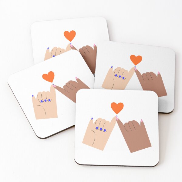 Item preview, Gesture of love and friendship with hands designed and sold by Luamor.
