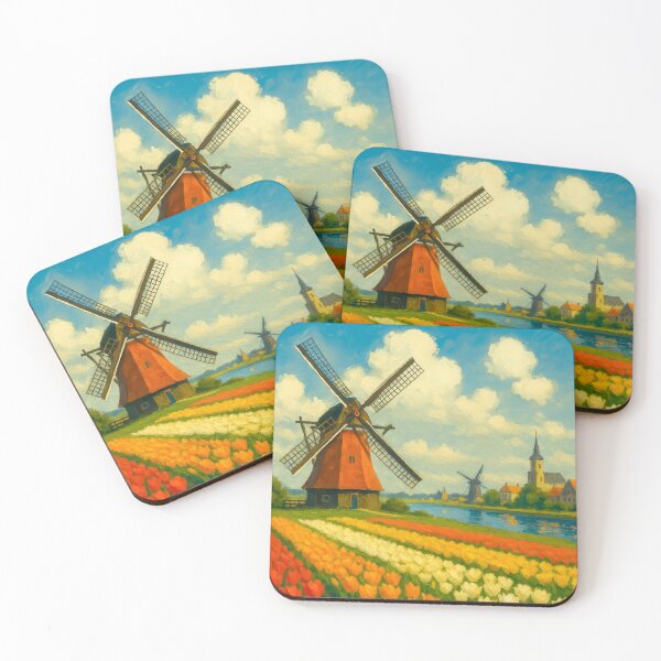Item preview, Tulip Dreams and Windmills designed and sold by Taudalpoi.