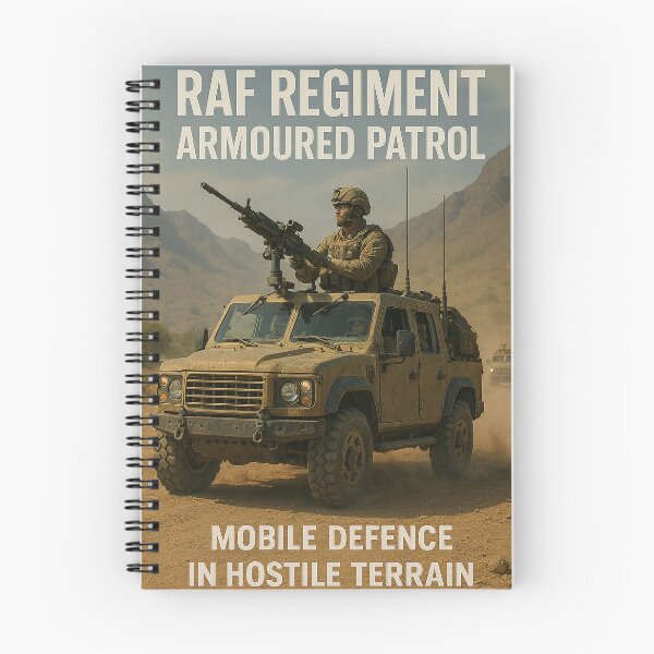 Item preview, RAF Regiment Armoured Patrol designed and sold by Skyframe Aviation.