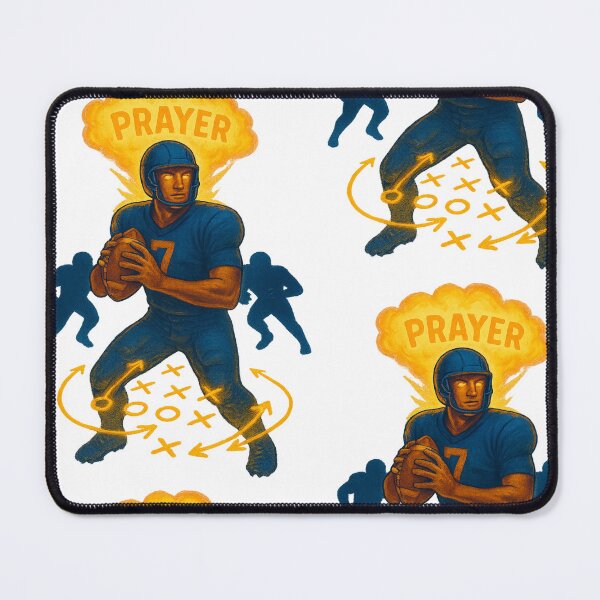 Item preview, Audibles from Above – Prayer Play Call | Christian Athlete Tee & Wall Art by FaithDripStudio designed and sold by FaithDripStudio.