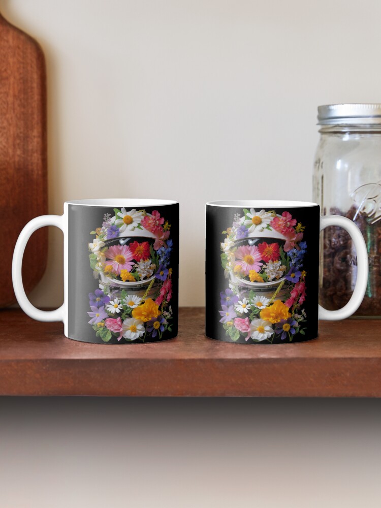 Thumbnail 2 of 6, Coffee Mug, Cosmic Bloom designed and sold by taudalpoi.