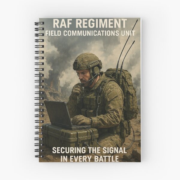 Item preview, RAF Regiment Field Communications Unit designed and sold by Skyframe Aviation.