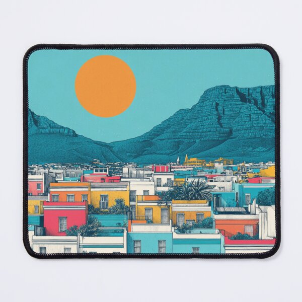 Item preview, Retro Cape Town Illustration designed and sold by Blurbean.