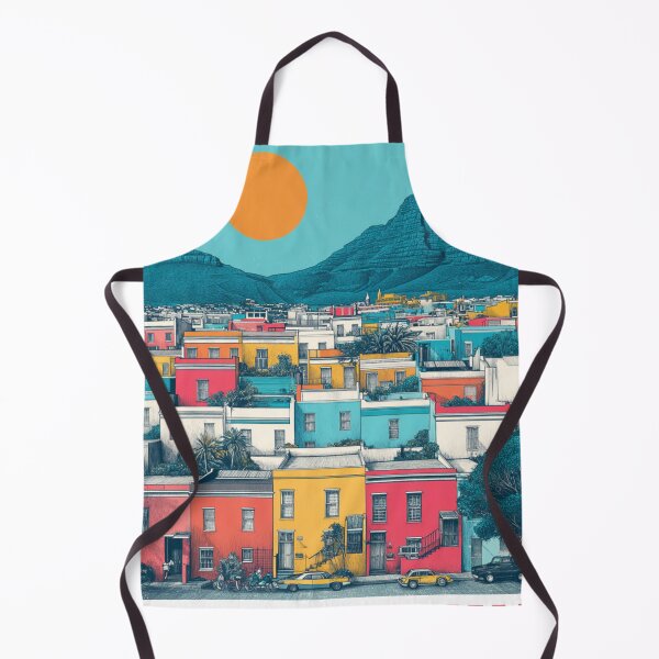 Item preview, Retro Cape Town Illustration designed and sold by Blurbean.