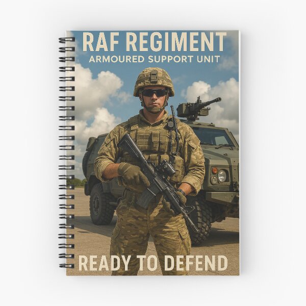 Item preview, RAF Regiment Armoured Support Unit designed and sold by Skyframe Aviation.