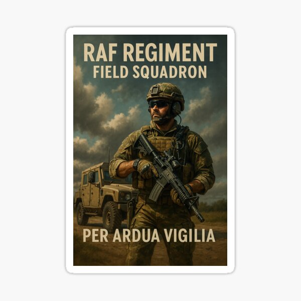 Item preview, RAF Regiment Field Squadron designed and sold by Start-Aviation.