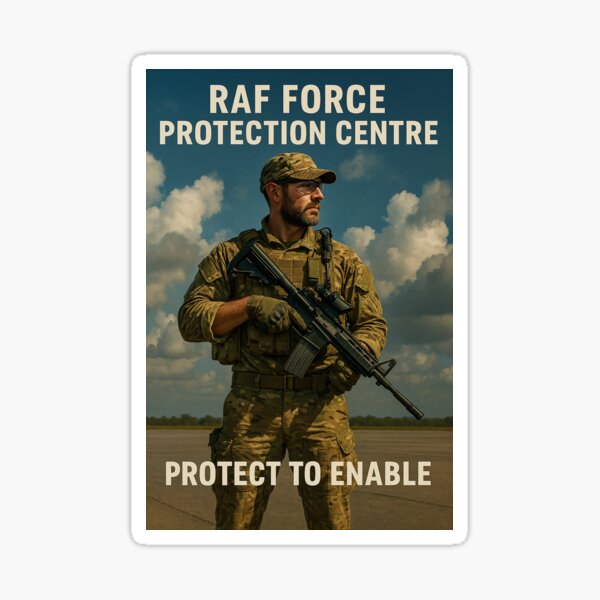 Item preview, RAF Force Protection Centre designed and sold by Start-Aviation.