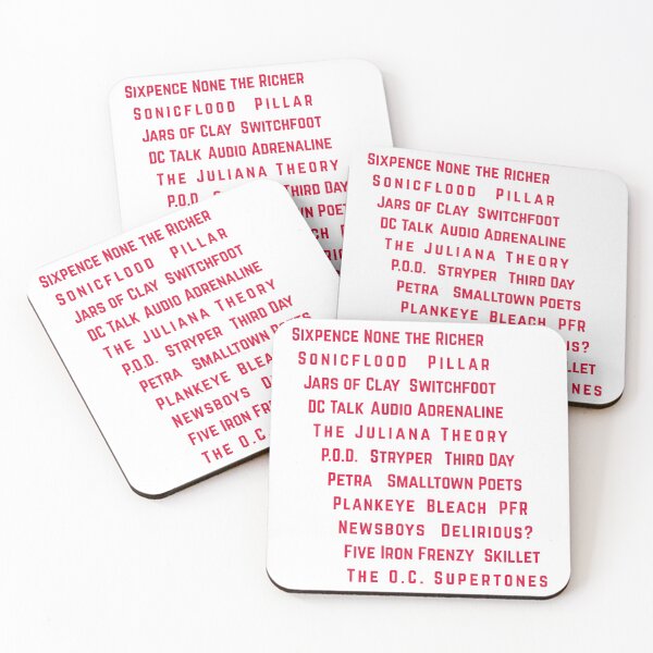 Item preview, Nineties Christian Rock Bands designed and sold by KeturahCreative.