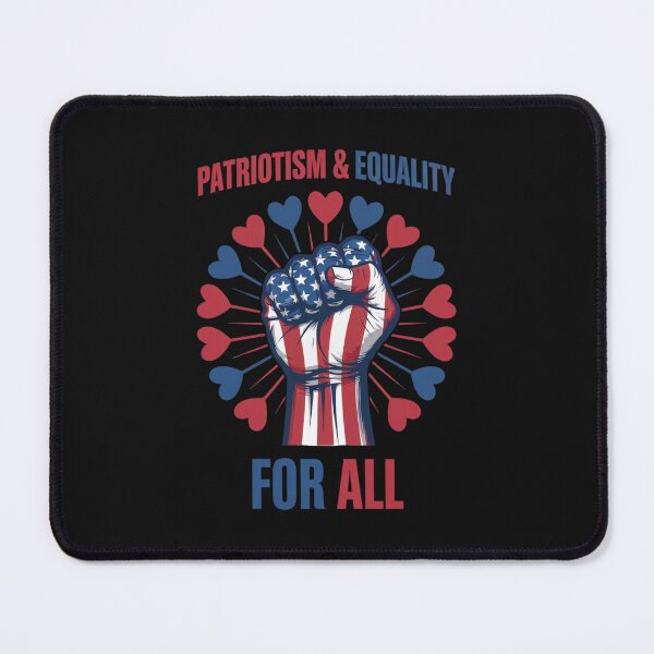 Item preview, Freedom and Equality for All: Bold Patriotic Power Fist  Art designed and sold by elynne9.