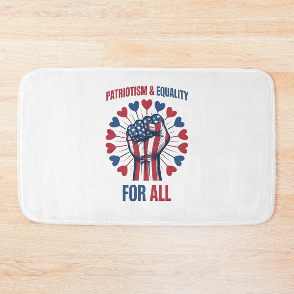Item preview, Freedom and Equality for All: Bold Patriotic Power Fist  Art designed and sold by elynne9.