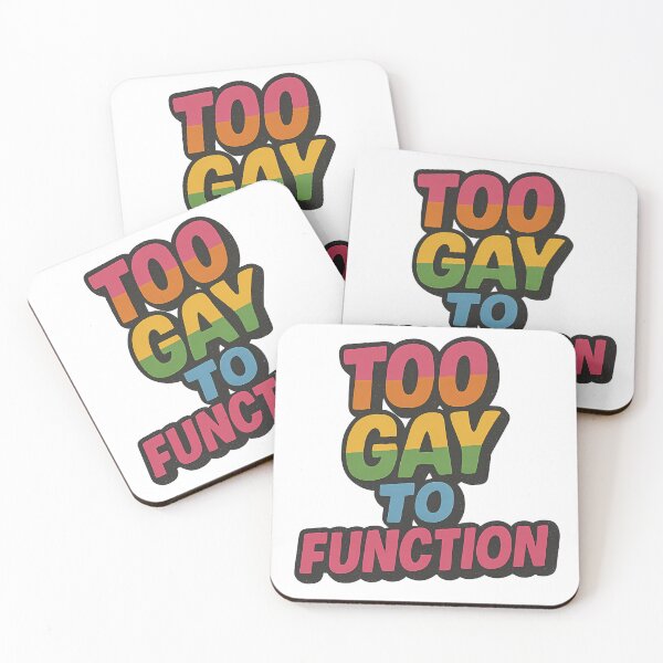 Item preview, Too Gay to Drive Straight – Rainbow Pop Art - LGBTQ Stickers designed and sold by Haus Of Sin.